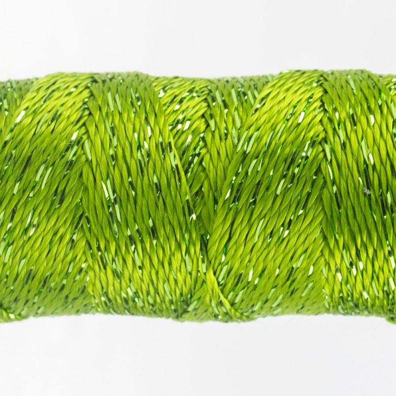 Thread - SSDazzle Rayon Metallic - 8Wt - SSDZS4146 - Greenery - 46m/50yd