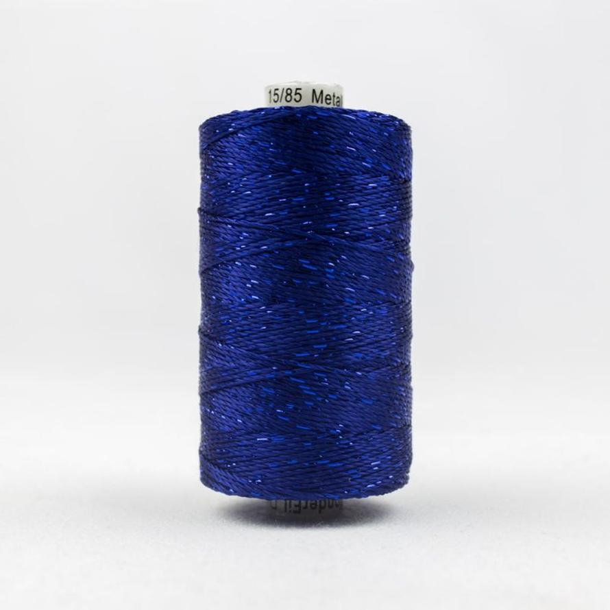 Thread - Dazzle Rayon Metallic - 8Wt - DZ50 - Dark Blue