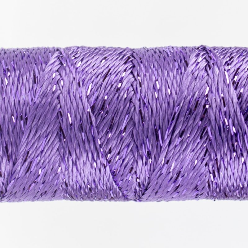 Thread - SSDazzle Rayon Metallic - 8Wt - SSDZS5107 - Hyacinth - 46m/50yd