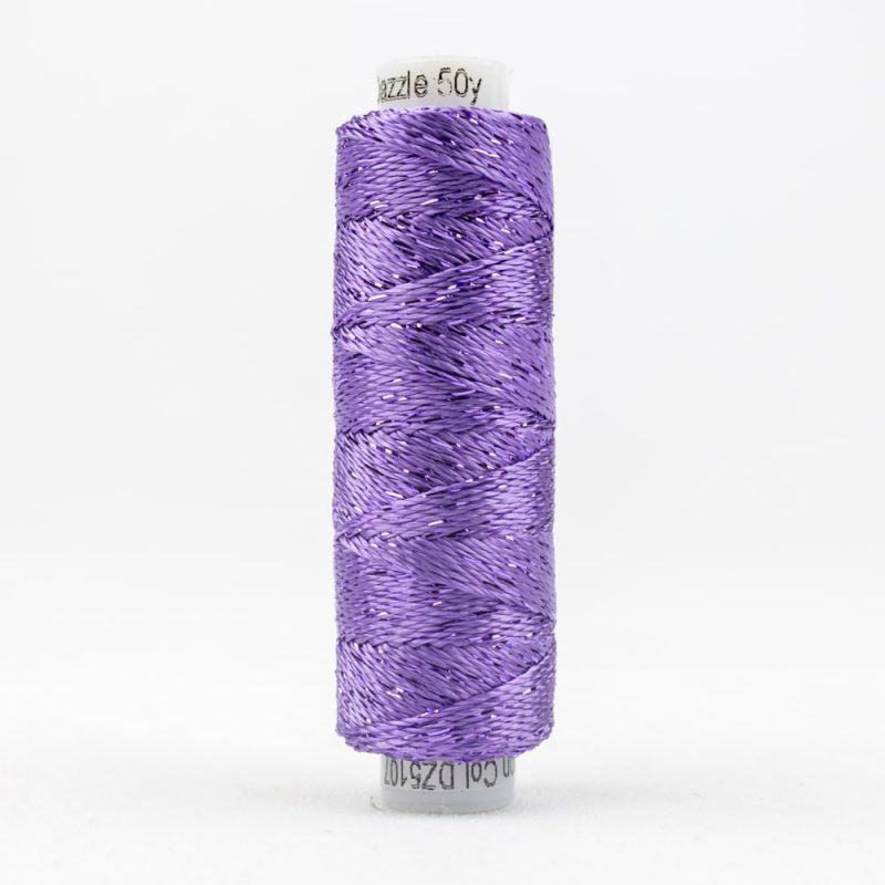 Thread - SSDazzle Rayon Metallic - 8Wt - SSDZS5107 - Hyacinth - 46m/50yd