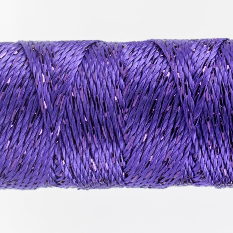 Thread - SSDazzle Rayon Metallic - 8Wt - SSDZS5118 - Prism Violet - 46m/50yd