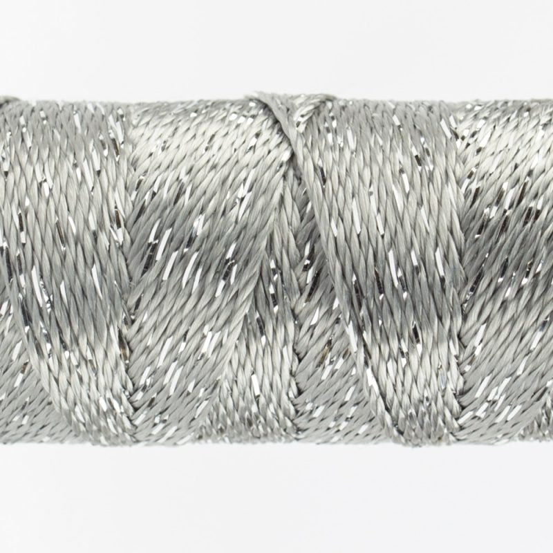 Thread - SSDazzle Rayon Metallic - 8Wt - SSDZS6103 - Paloma - 46m/50yd