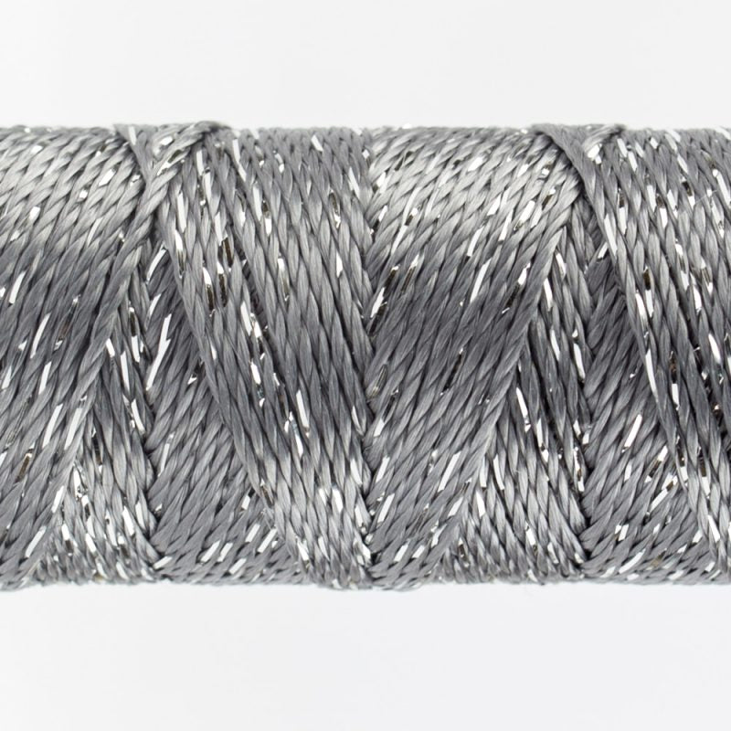 Thread - SSDazzle Rayon Metallic - 8Wt - SSDZS6108 - Frost Green - 46m/50yd