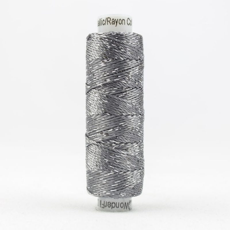 Thread - SSDazzle Rayon Metallic - 8Wt - SSDZS6108 - Frost Green - 46m/50yd
