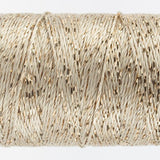 Thread - Dazzle Rayon Metallic - 8Wt - DZ7102 - Ecru