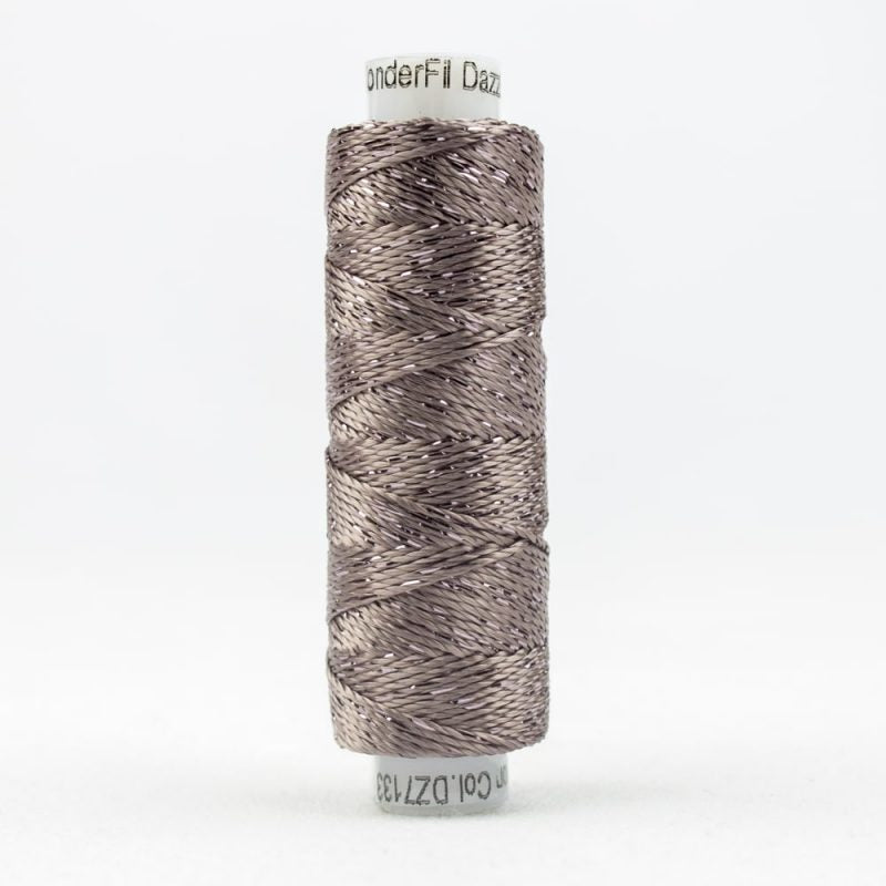 Thread - SSDazzle Rayon Metallic - 8Wt - SSDZS7133 - Iron - 46m/50yd