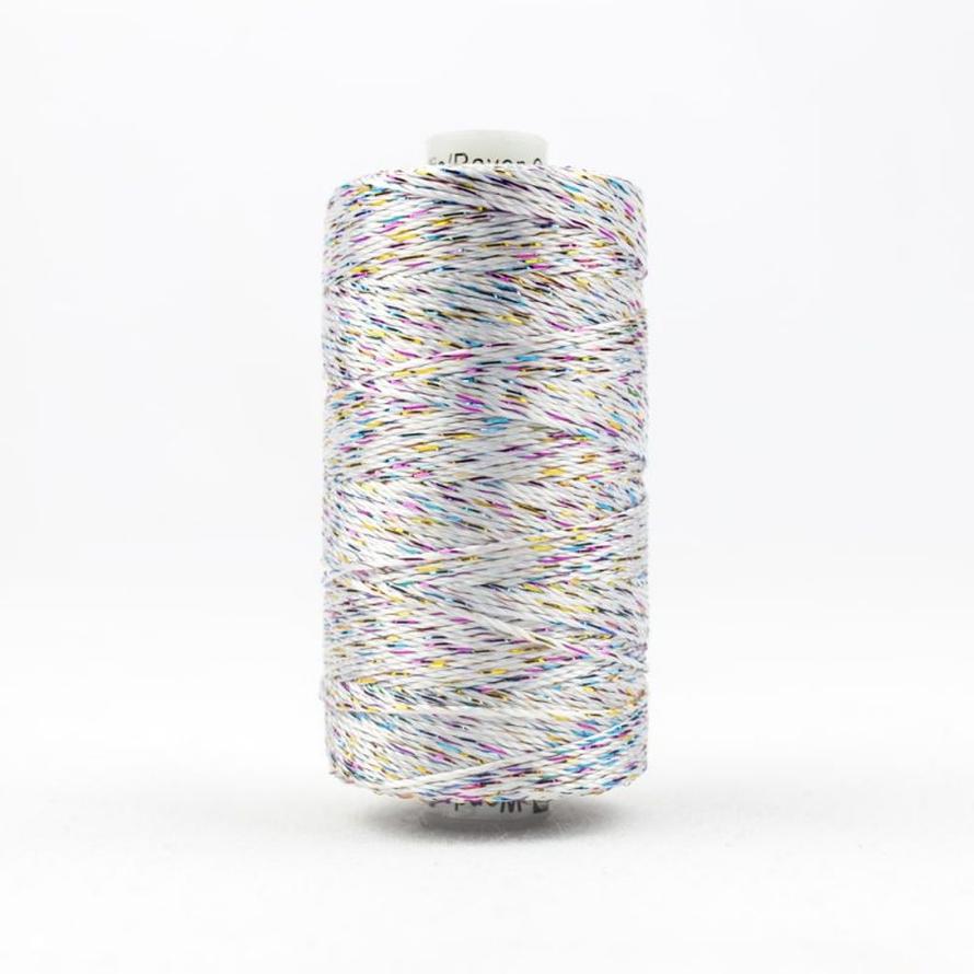 Thread - Dazzle Rayon Metallic - 8Wt - DZ8201 - White