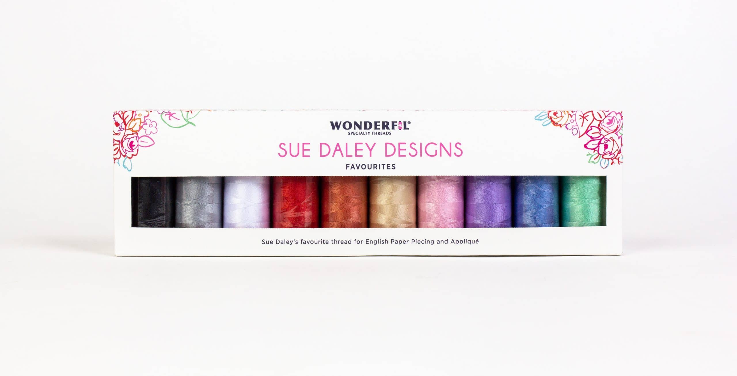 WonderFil Sue Daley DecoBob Packs – 80Wt Mini Spools