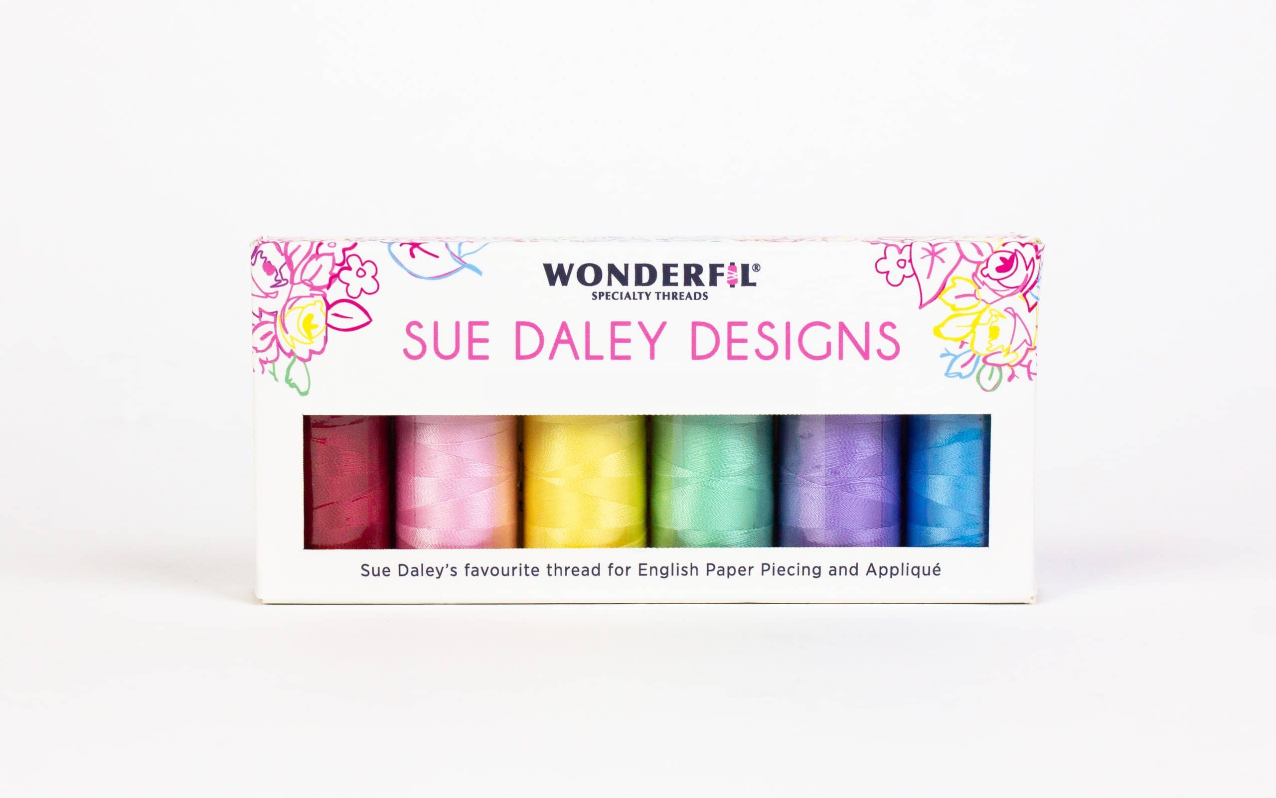 WonderFil Sue Daley DecoBob Packs – 80Wt Mini Spools