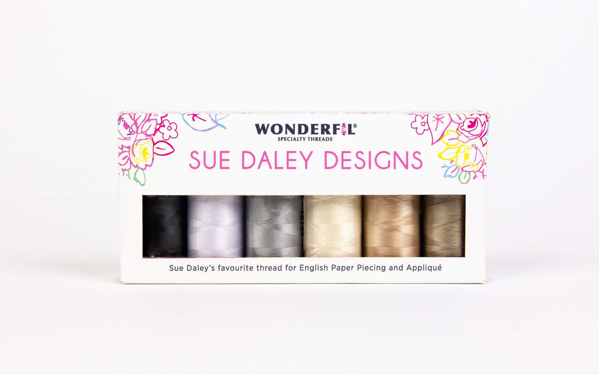WonderFil Sue Daley DecoBob Packs – 80Wt Mini Spools