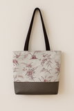 DIY Luxe Tote Bag Kit – Premium Fabric + Easy Instructions Lime Green Owls and Trees