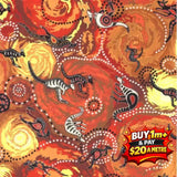 Dilkara Storm 100% Cotton Fabric WOF 110cm- 112cm