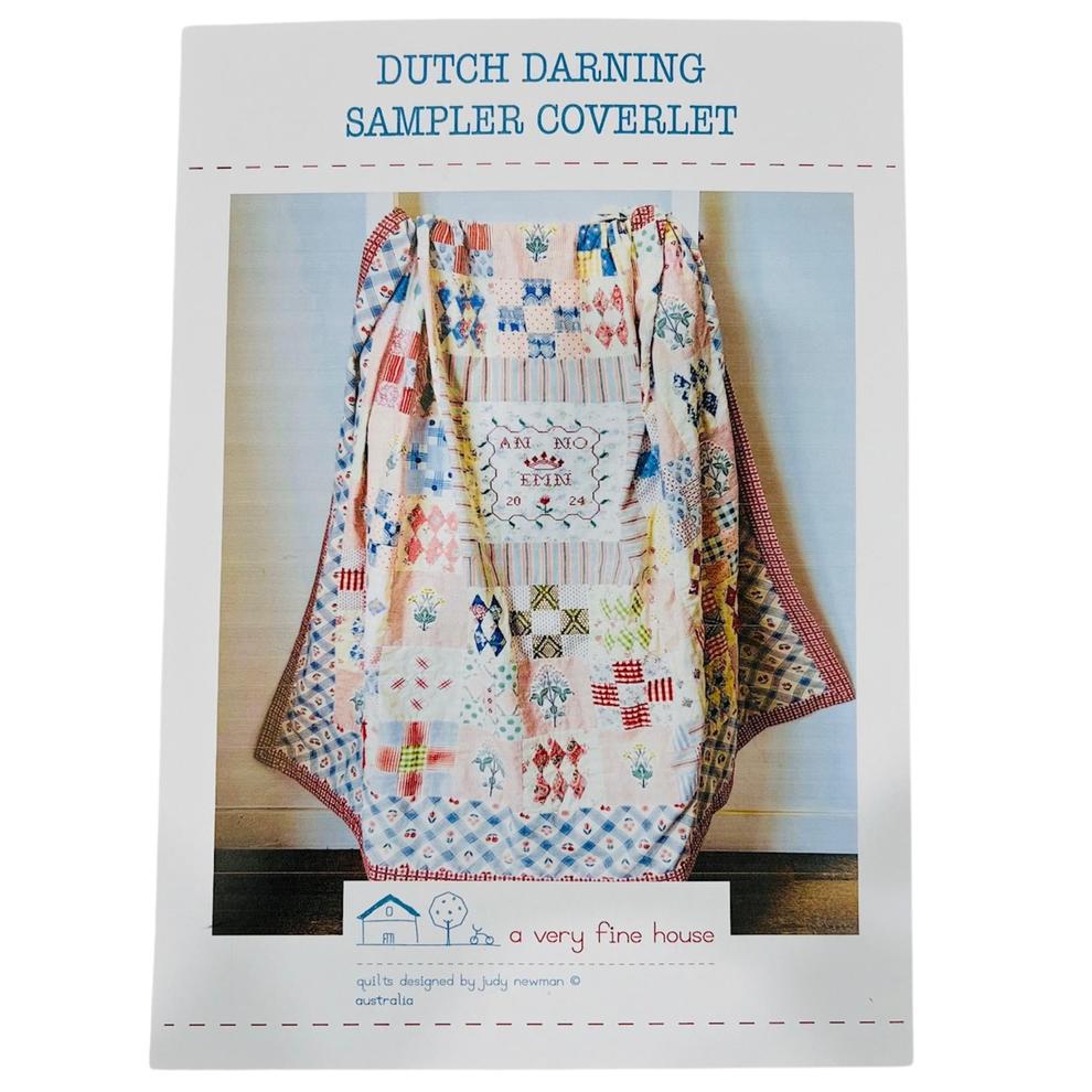 Dutch Darning Sampler by Judy Newman Quilt Kit