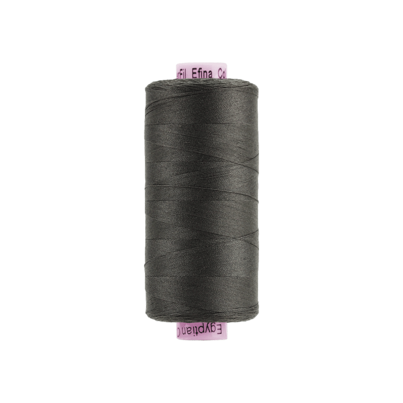 Threads - Egyptian Cotton - Efina 60Wt - EF05 - Slate (1500yd) - 150m/164yd