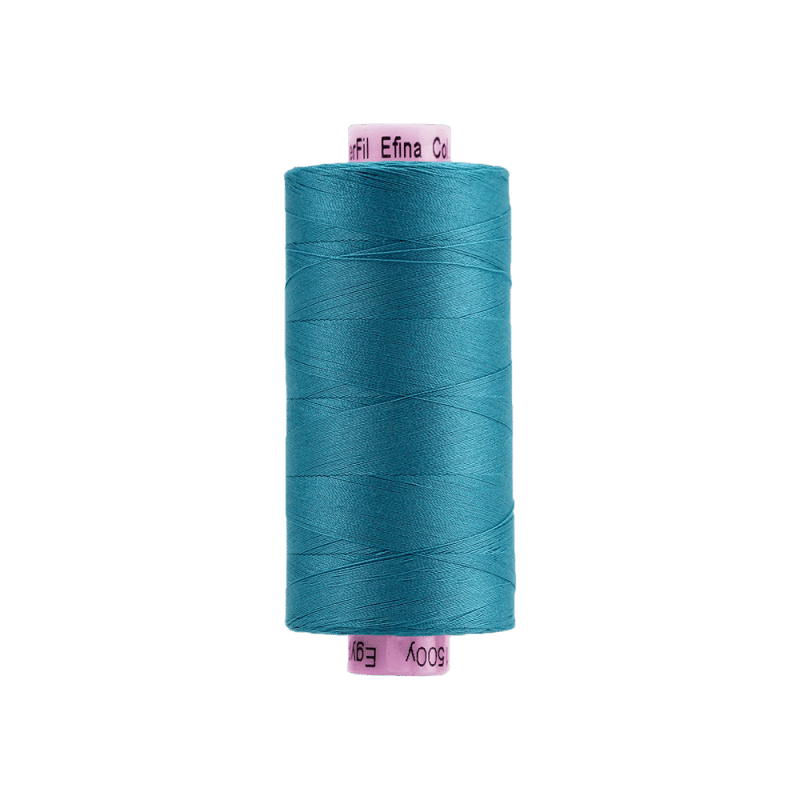 Threads - Egyptian Cotton - Efina 60Wt - EF08 - Turquoise (1500yd) - 150m/164yd