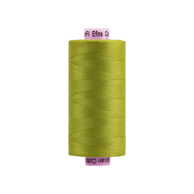 Threads - Egyptian Cotton - Efina 60Wt - EF10 - Spring Leaf  (1500yd) - 150m/164yd