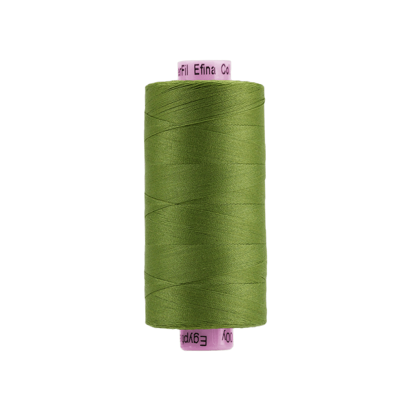 Threads - Egyptian Cotton - Efina 60Wt - EF12 - Avocado (1500yd) - 150m/164yd