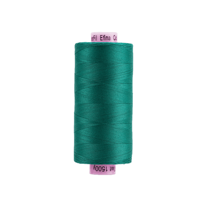 Threads - Egyptian Cotton - Efina 60Wt - EF18 - Lagoon (1500yd) - 150m/164yd