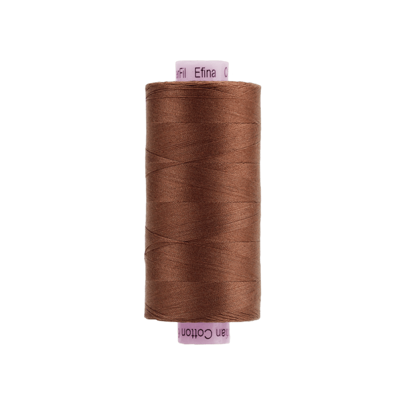 Threads - Egyptian Cotton - Efina 60Wt - EF28 - Rust (1500yd) - 150m/164yd