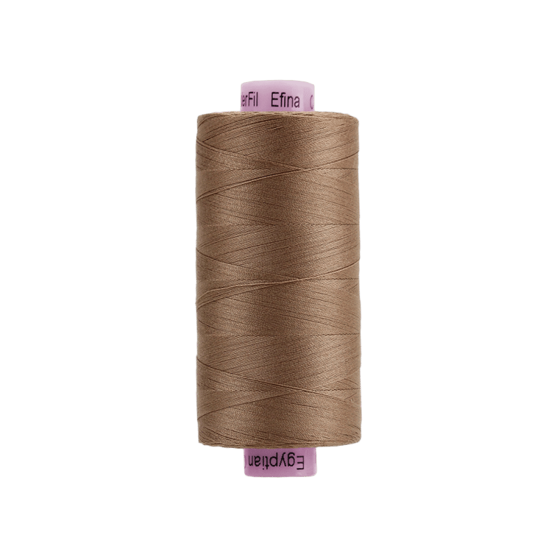 Threads - Egyptian Cotton - Efina 60Wt - EF29 - Saddle (1500yd) - 150m/164yd