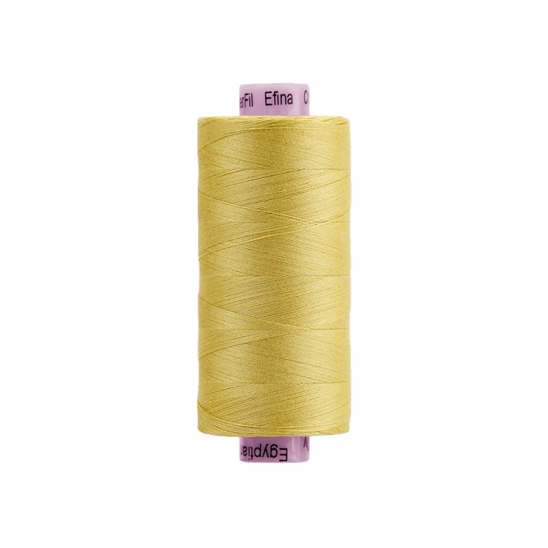Threads - Egyptian Cotton - Efina 60Wt - EF31 - Creamed Butter (1500yd) - 150m/164yd
