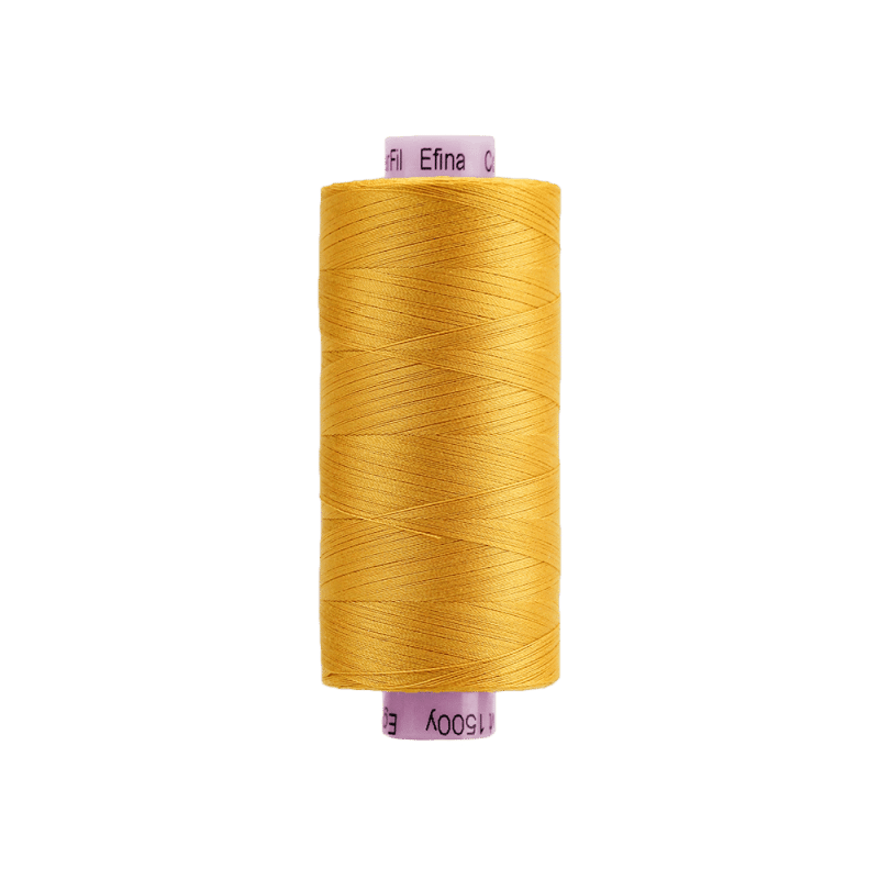 Threads - Egyptian Cotton - Efina 60Wt - EF33 - Goldenrod (1500yd) - 150m/164yd