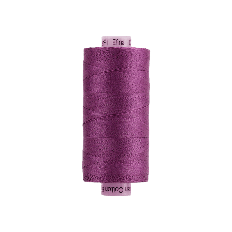 Threads - Egyptian Cotton - Efina 60Wt - EF37 - Very Berry (1500yd) - 150m/164yd