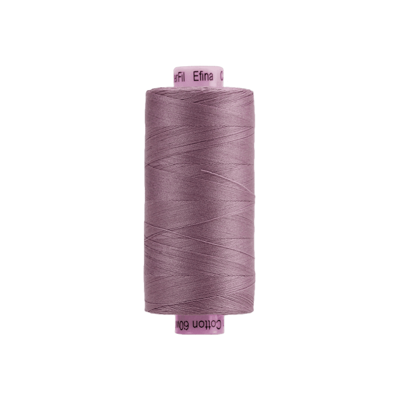 Threads - Egyptian Cotton - Efina 60Wt - EF70 - Winter Grape (1500yd) - 150m/164yd