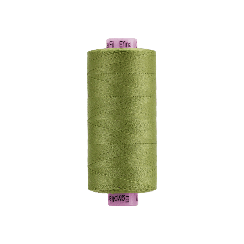 Threads - Egyptian Cotton - Efina 60Wt - EF71 - Forest Moss (1500yd) - 150m/164yd