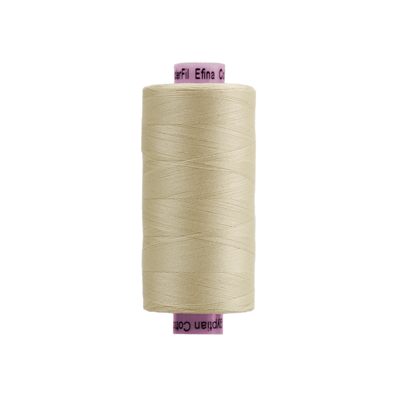 Threads - Egyptian Cotton - Efina 60Wt - EF76 - Ivory (1500yd) - 150m/164yd