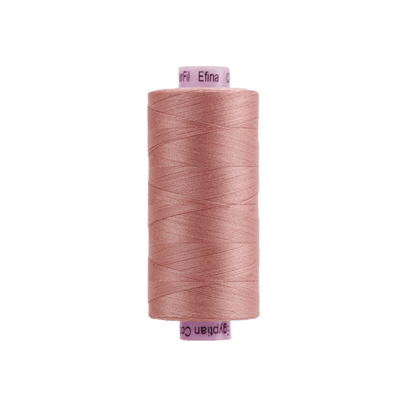 Threads - Egyptian Cotton - Efina 60Wt - EF81 - Toasted Pink (1500yd) - 150m/164yd