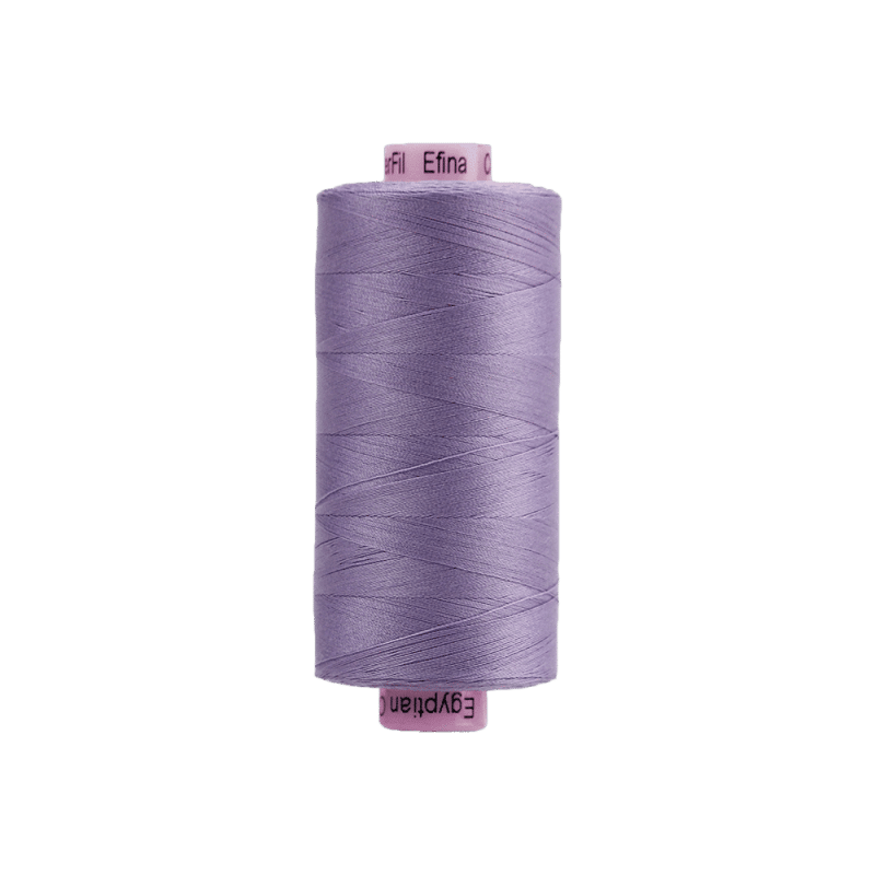 Threads - Egyptian Cotton - Efina 60Wt - EF82 - Lilac (1500yd) - 150m/164yd