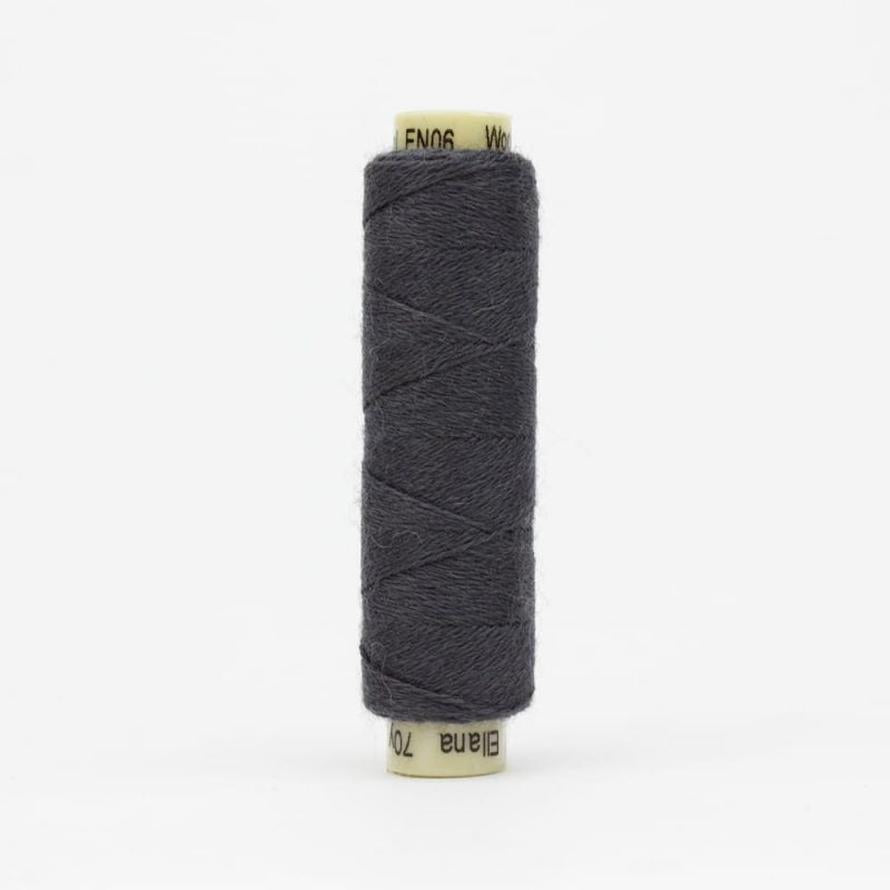 Thread - Ellana Wool - 12Wt - EN06 - Charcoal - 64m/70yd
