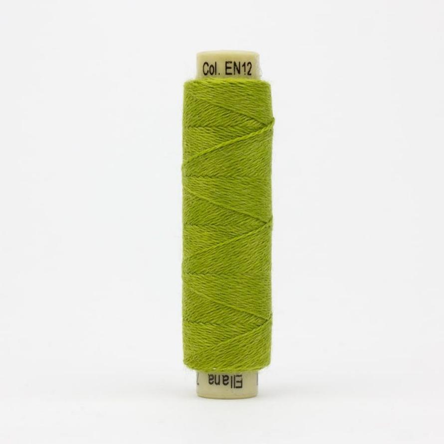Thread - Ellana Wool - 12Wt - EN12 - Avocado - 64m/70yd