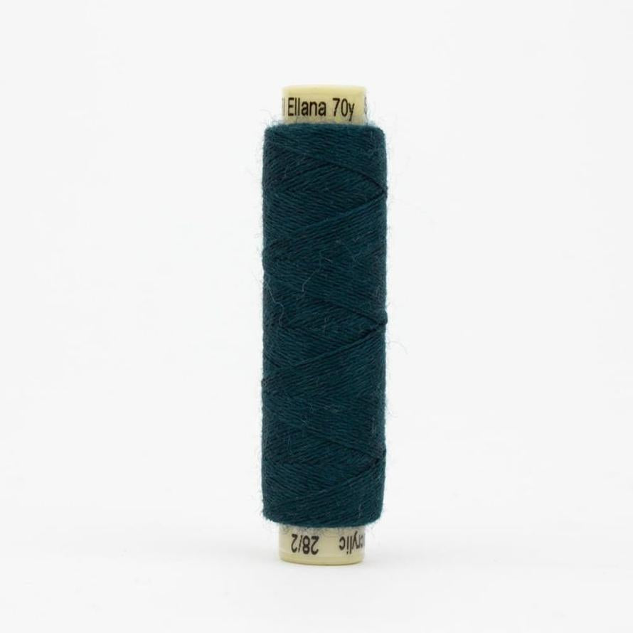 Thread - Ellana Wool - 12Wt - EN60 - Deep Teal - 64m/70yd