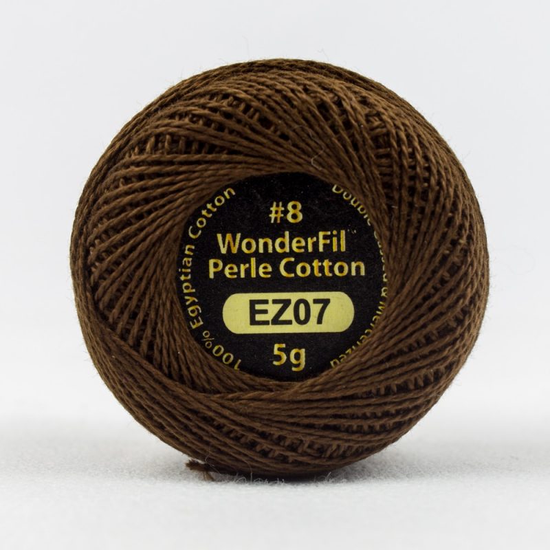 Threads - Egyptian Cotton - Eleganza 8Wt - EL5G7 - Rich Soil - 38.4m/42yd