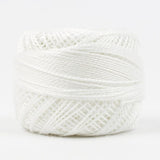 Threads - Egyptian Cotton - Eleganza 8Wt - EL5G100 - White - 38.4m/42yd