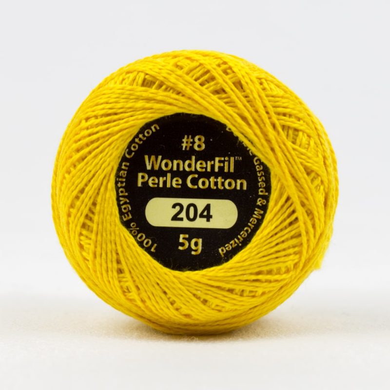 Threads - Egyptian Cotton - Eleganza 8Wt - EL5G204 - Radiant Gold - 38.4m/42yd