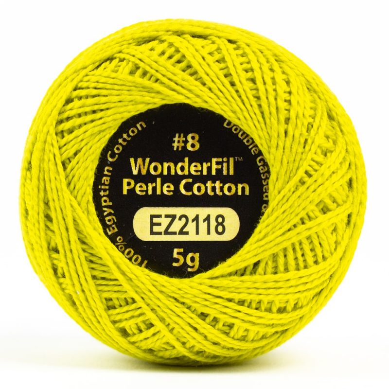 Alison Glass Eleganza Perle Cotton - EL5G-2118 - Sulfur - 38.4m/42yd