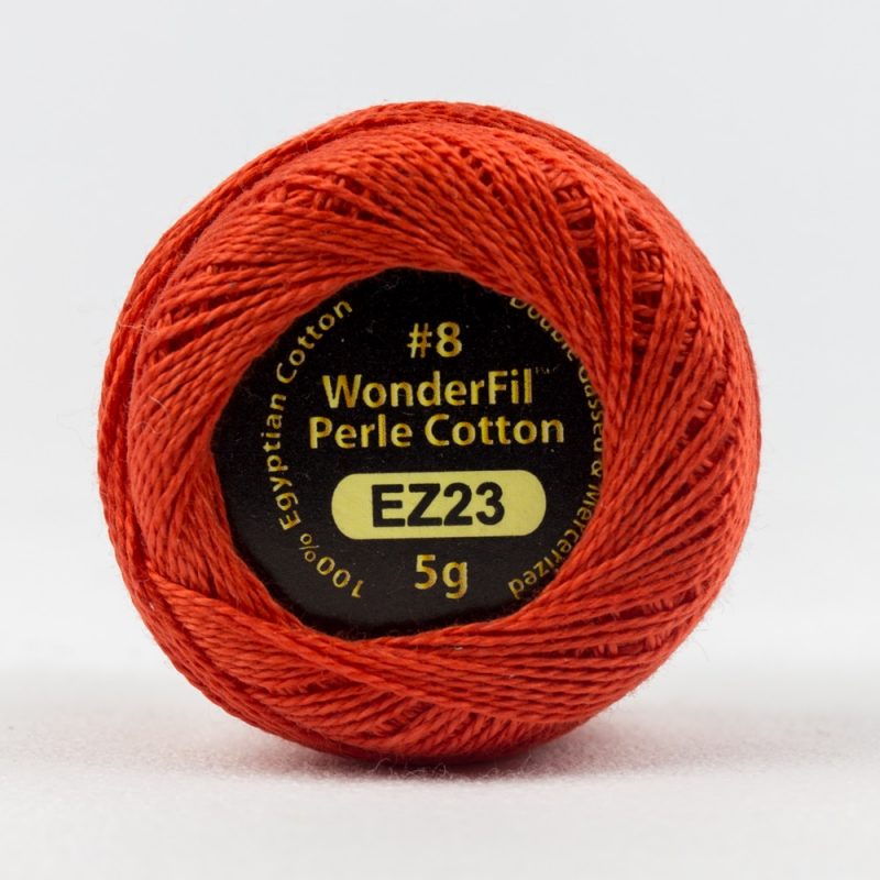 Threads - Egyptian Cotton - Eleganza 8Wt - EL5G23 - Race Car Red - 38.4m/42yd