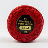 Threads - Egyptian Cotton - Eleganza 8Wt - EL5G24 - Fire Hydrant - 38.4m/42yd