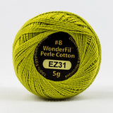 Threads - Egyptian Cotton - Eleganza 8Wt - EL5G31 - Lemongrass - 38.4m/42yd
