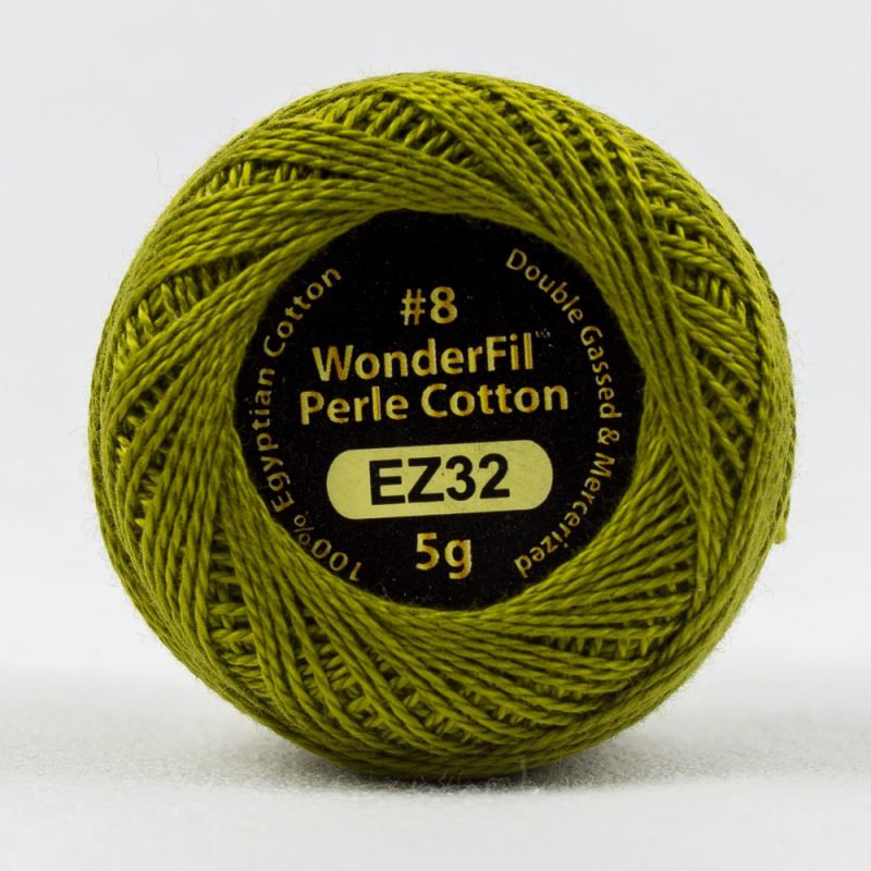 Threads - Egyptian Cotton - Eleganza 8Wt - EL5G32 - Olive - 38.4m/42yd