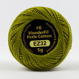Threads - Egyptian Cotton - Eleganza 8Wt - EL5G32 - Olive - 38.4m/42yd