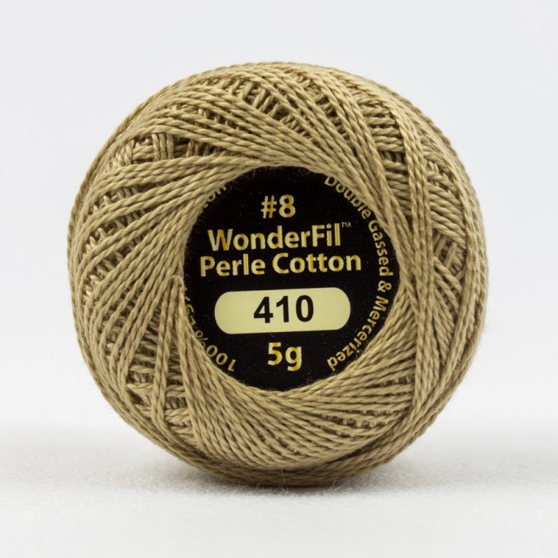 Threads - Egyptian Cotton - Eleganza 8Wt - EL5G410 - Khaki - 38.4m/42yd
