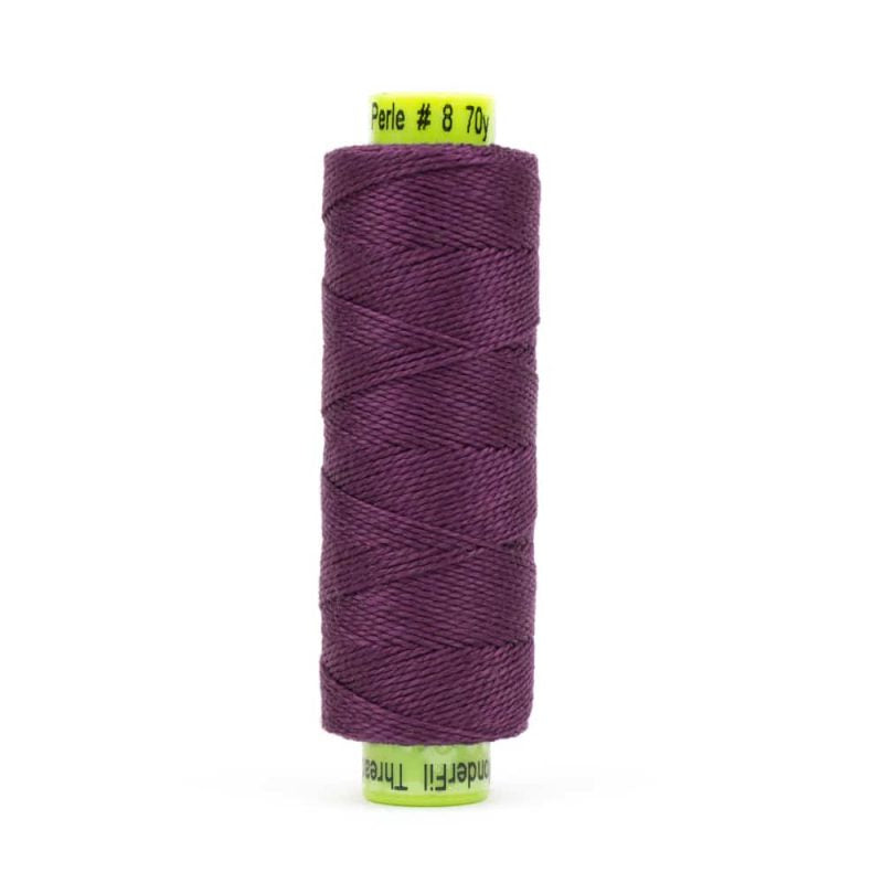 Thread - Egyptian Cotton - Sue Spargo Eleganza - SSEZ50 - Plum Parasol - 38.4m/42yd