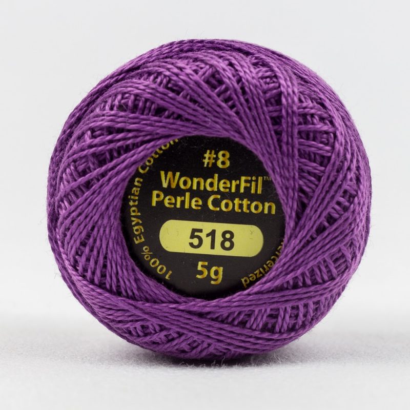 Threads - Egyptian Cotton - Eleganza 8Wt - EL5G518 - Amethyst - 38.4m/42yd