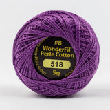 Threads - Egyptian Cotton - Eleganza 8Wt - EL5G518 - Amethyst - 38.4m/42yd