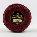 Threads - Egyptian Cotton - Eleganza 8Wt - EL5G612 - Dry Wine - 38.4m/42yd