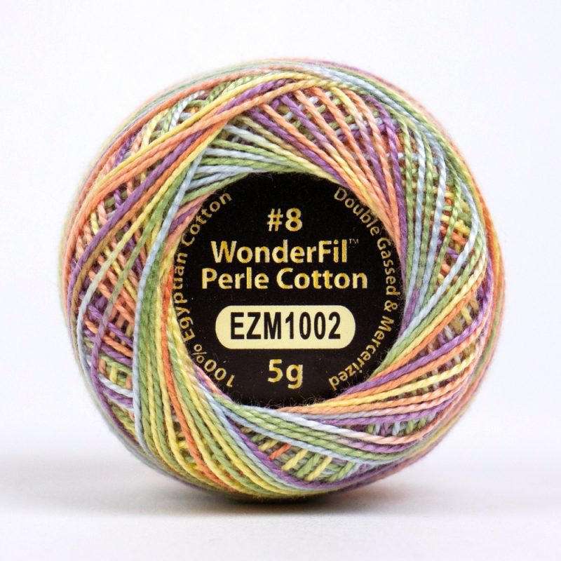 Threads - Egyptian Cotton - Eleganza 8Wt - EL5GM1002 - Tropical Garden - 38.4m/42yd